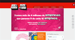 Desktop Screenshot of pepeytono.com
